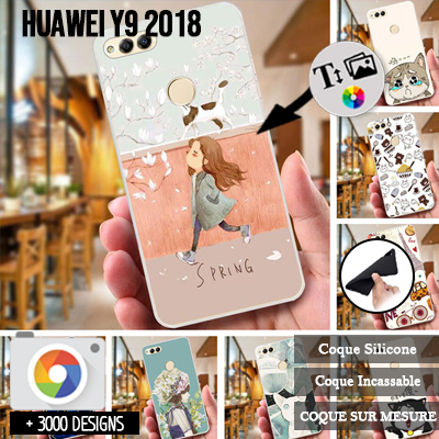 Silicone Huawei Y9 2018 with pictures