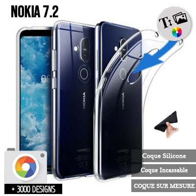 Silicone Nokia 7.2 with pictures