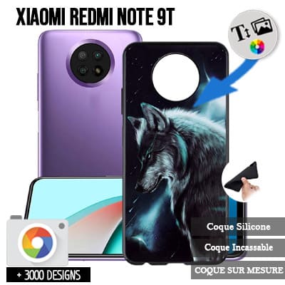 Custom Xiaomi Redmi Note 9T silicone case