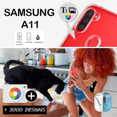 Silicone Samsung Galaxy A11 / M11 with pictures
