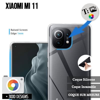 Custom Xiaomi Mi 11 silicone case