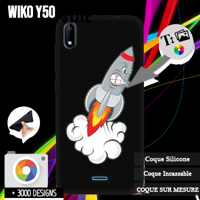 Silicone Wiko Y50 with pictures