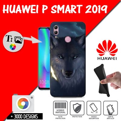 Silicone Huawei P Smart 2019 / Honor 10 lite with pictures