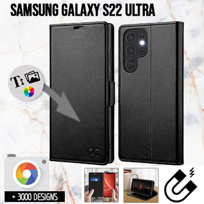 Custom Samsung Galaxy S22 Ultra wallet case