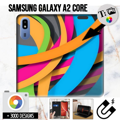 Custom Samsung Galaxy A2 Core wallet case