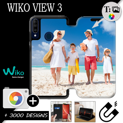 Custom Wiko View 3 wallet case