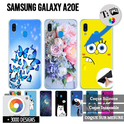 Silicone Samsung Galaxy A20E / A10E with pictures
