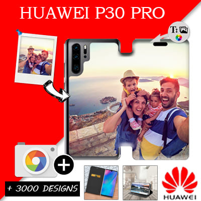 Wallet Case Huawei P30 Pro with pictures