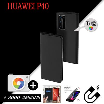 Custom Huawei P40 wallet case