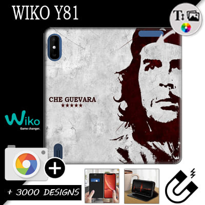 Custom Wiko Y81 wallet case