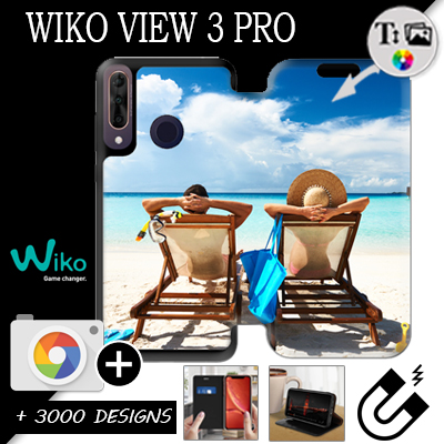 Custom Wiko View 3 Pro wallet case
