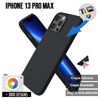 Silicone iPhone 13 Pro Max with pictures