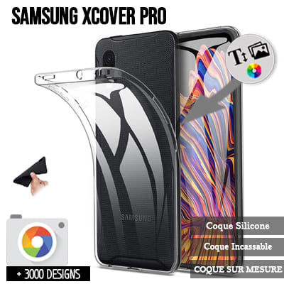 Silicone Samsung Xcover Pro G715F with pictures