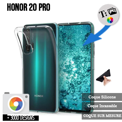 Silicone Honor 20 Pro with pictures