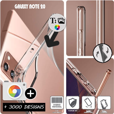Custom Samsung Galaxy Note 20 silicone case