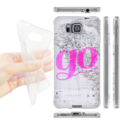 Custom Samsung Galaxy Alpha G850F silicone case