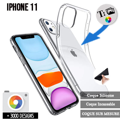 Silicone iPhone 11 with pictures