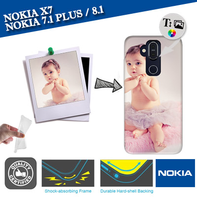 Custom Nokia 8.1 / Nokia X7 / Nokia 7.1 Plus silicone case