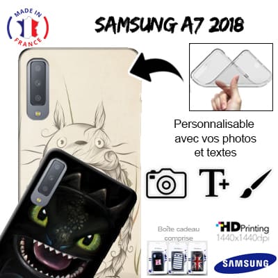 Custom Samsung Galaxy A7 2018 silicone case
