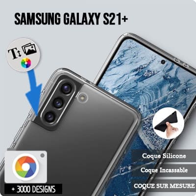 Custom Samsung Galaxy S21+ silicone case