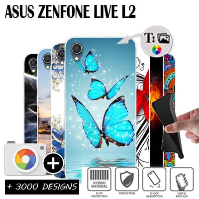 Silicone ASUS ZenFone Live L2 with pictures