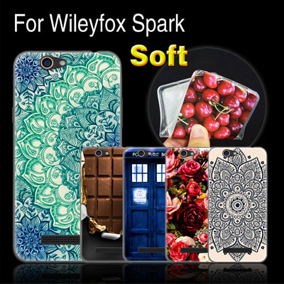 Custom Wileyfox Spark / Spark + silicone case
