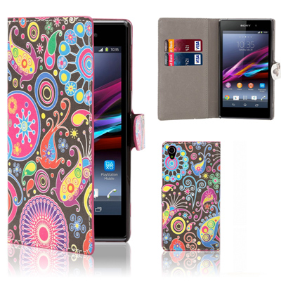 Wallet Case Sony Xperia Z1 Compact with pictures