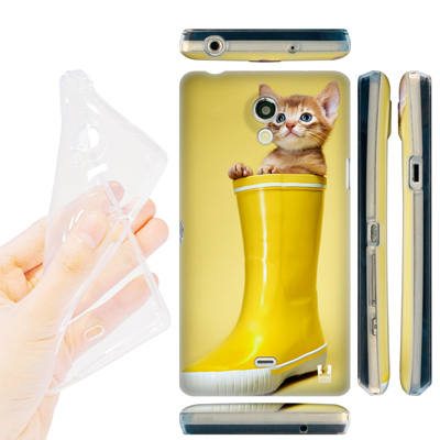 Custom Sony Xperia T silicone case