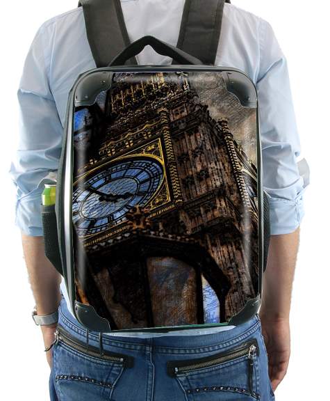  Abstract Big Ben London for Backpack