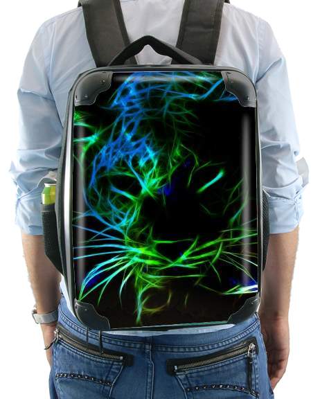  Abstract neon Leopard for Backpack