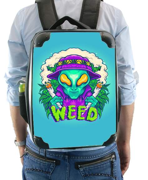  Alien smoking cannabis cbd for Backpack
