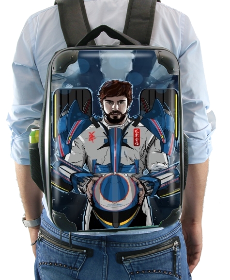  Alonso mechformer  racing driver  for Backpack