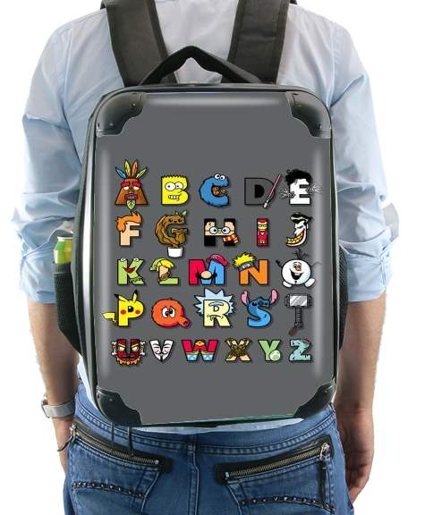  Alphabet Geek for Backpack