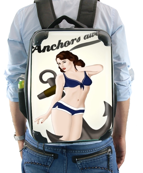  Anchors Aweigh - Classic Pin Up for Backpack