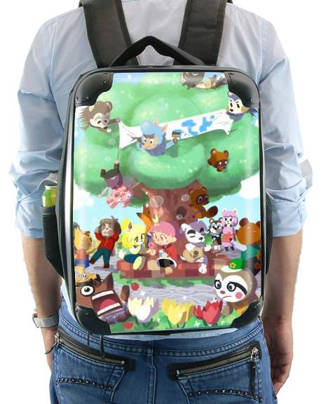  Animal Crossing Artwork Fan for Backpack