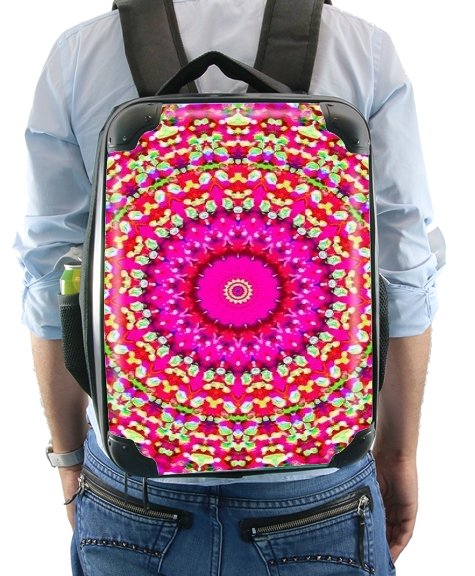  Arabesque Neon Green and Pink for Backpack