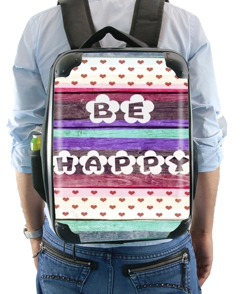  Be Happy Hippie for Backpack