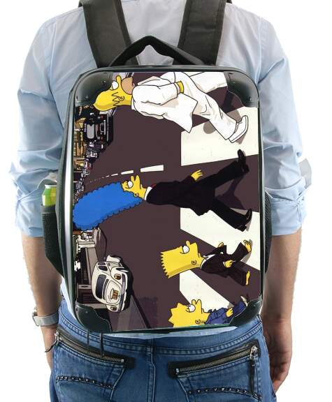 Beatles meet the simpson for Backpack