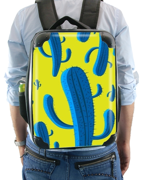 Blue Kaktus for Backpack