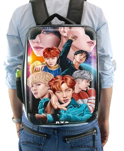  BTS DNA FanArt for Backpack