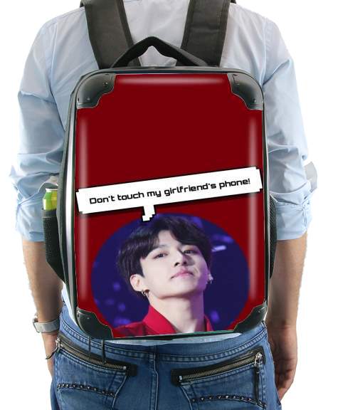  bts jungkook dont touch  girlfriend phone for Backpack