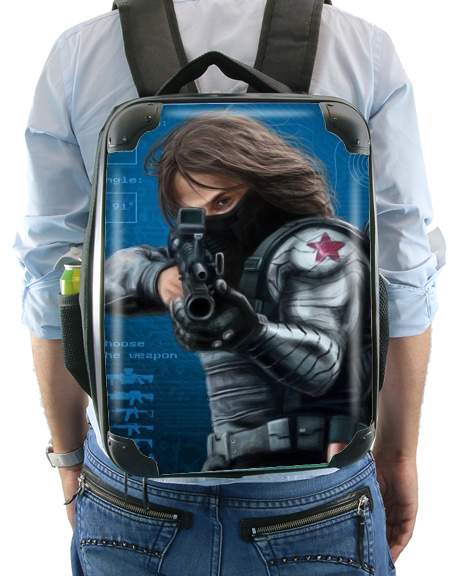  Bucky Barnes Aka Winter Soldier for Backpack