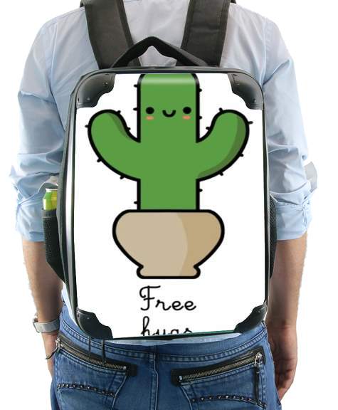  Cactus Free Hugs for Backpack