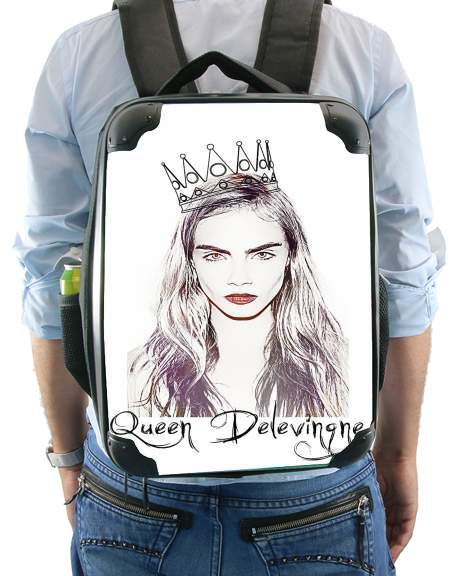  Cara Delevingne Queen Art for Backpack