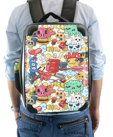  Cartoon Swag Grafiti Personnage for Backpack
