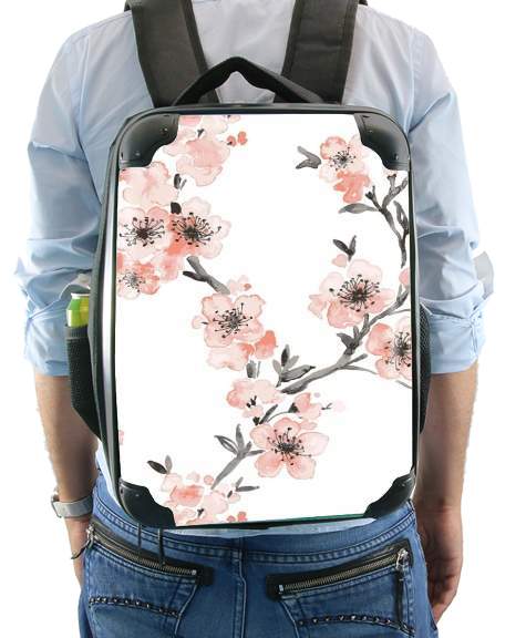  Cherry Blossom Aquarel Flower for Backpack