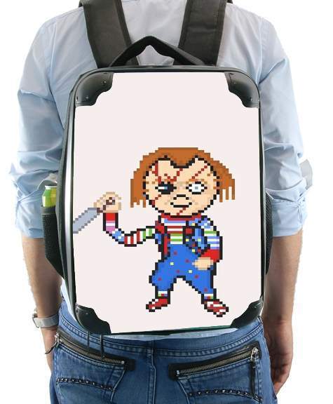  Chucky Pixel Art for Backpack