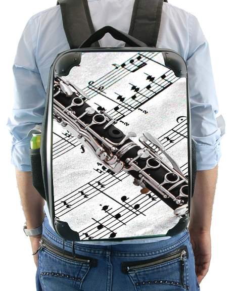  Clarinette Musical Notes for Backpack