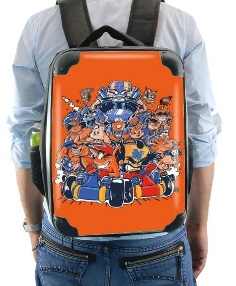  Crash Team Racing Fan Art for Backpack