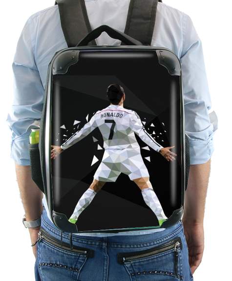  Cristiano Ronaldo Celebration Piouuu GOAL Abstract ART for Backpack